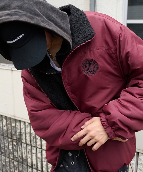 2WAY REVERSIBLE NYLON BOA BLOUSON／2wayリバーシブルナイロンボア