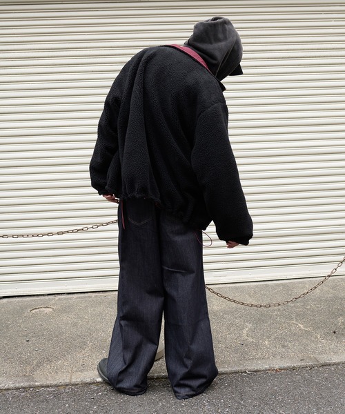 2WAY REVERSIBLE NYLON BOA BLOUSON／2wayリバーシブルナイロンボア