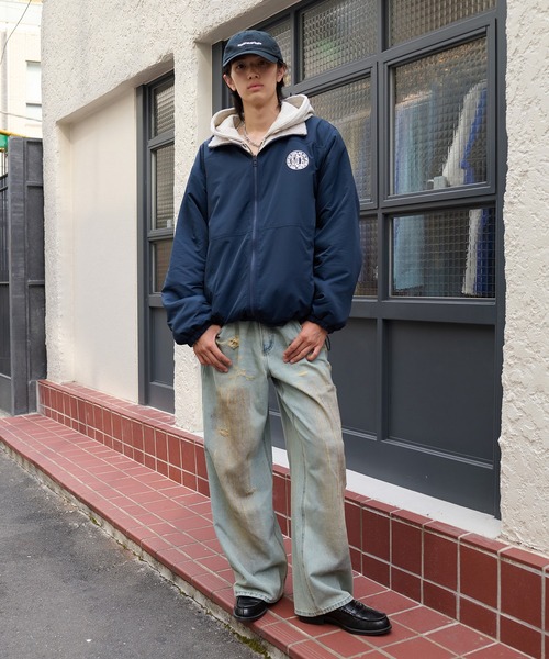 2WAY REVERSIBLE NYLON BOA BLOUSON／2wayリバーシブルナイロンボア
