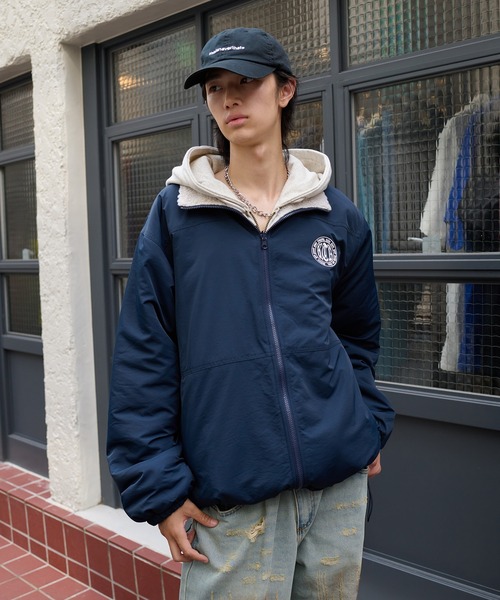 2WAY REVERSIBLE NYLON BOA BLOUSON／2wayリバーシブルナイロンボア