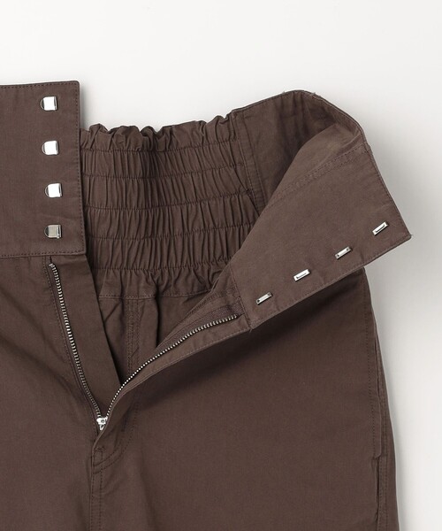 CITEN（シテン）の「＜CITEN＞ホックディテール ナロースカート（スカート・レディース・ブラウン/ブラック・S/M）」の17枚目の写真