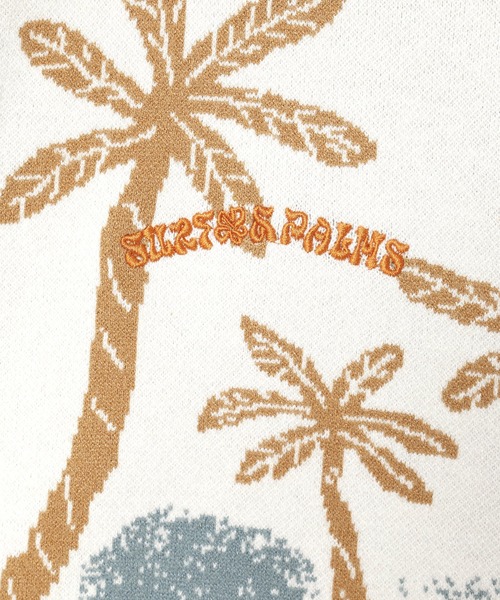 Kahiko（カヒコ）の「【Kahiko】SURF＆Palms メディナMEN'Sニットカーディガン（カーディガン/ボレロ・メンズ・ホワイト/チャコール/ネイビー/ブラウン・FREE）」の18枚目の写真