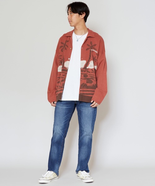 Kahiko（カヒコ）の「【Kahiko】SURF＆Palms メディナMEN'Sニットカーディガン（カーディガン/ボレロ・メンズ・ホワイト/チャコール/ネイビー/ブラウン・FREE）」の15枚目の写真