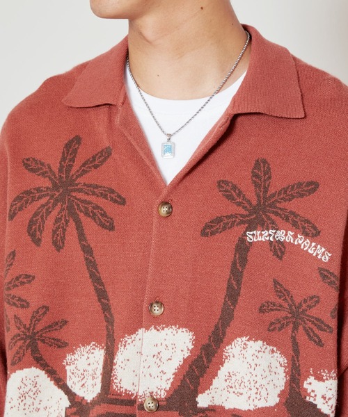 Kahiko（カヒコ）の「【Kahiko】SURF＆Palms メディナMEN'Sニットカーディガン（カーディガン/ボレロ・メンズ・ホワイト/チャコール/ネイビー/ブラウン・FREE）」の13枚目の写真