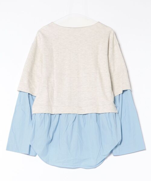 AGAWD（アガウド）の「AGAWD ドッキングトップス　★（Tシャツ/カットソー・レディース・グレー/ブラック/ホワイト・FREE）」の14枚目の写真