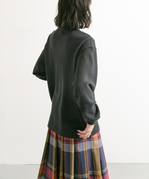 セール】『別注』LACOSTE×DOORS thick pique mock Long-Sleeve