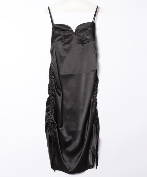 BARRETTA(バレッタ)の「サテンキャミワンピース(ワンピース・レディース・ブラック/アイボリー・FREE)」の19枚目の写真
