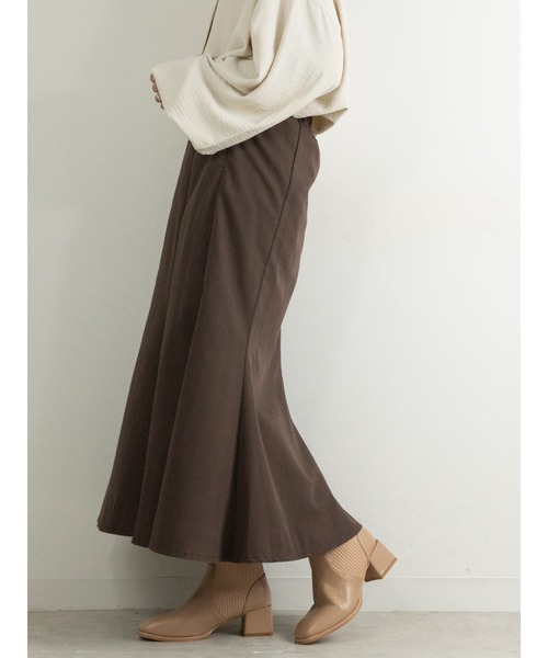 Fabby fabby（ファビィーファビィー）の「ニットリブショートブーツ（ブーツ・レディース・ライトベージュ/キャメル/ブラック・SMALL/MEDIUM/LARGE）」の17枚目の写真