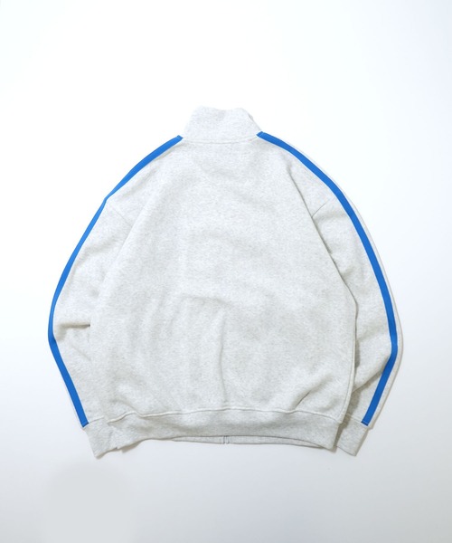 【セール】embroidery side line sweat track jacket/胸刺繍 サイドライン スウェット トラックジャケット（スウェット）｜Starting Over（スターティングオーバー）