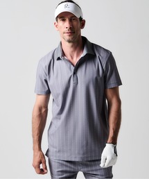 AKMポロシャツ AKM】MICRO Z PILE S/S POLO -NAVY-