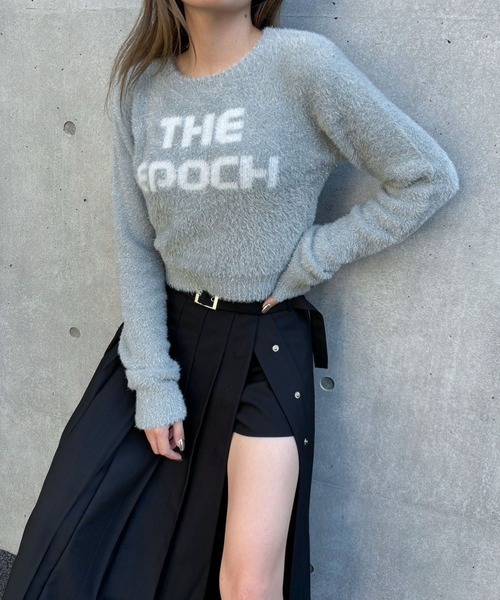 ENVYM（アンビー）の「シャギーコンパクトニット（ニット/セーター・レディース・ブルー/シルバー/ブラック・FREE）」の12枚目の写真