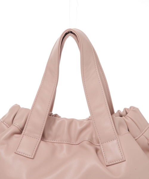 LAKOLE（ラコレ）の「クチギャザーミニショルダーバッグ / 152716（ショルダーバッグ・レディース・シルバー/オフホワイト/ブラック/ピンク・FREE）」の18枚目の写真