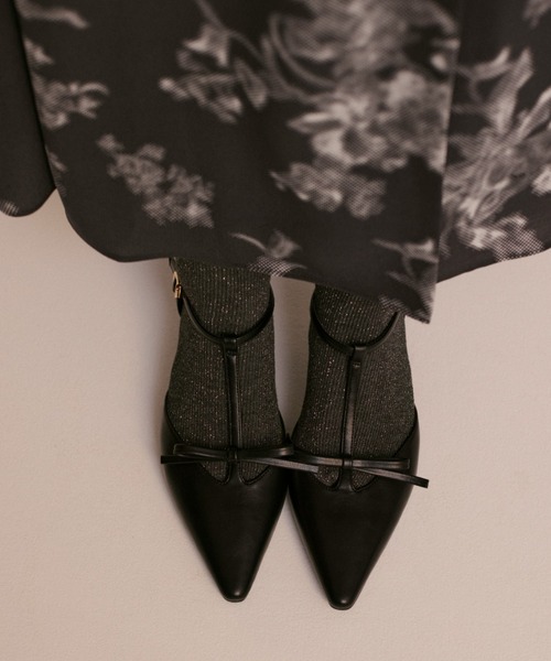 SNIDEL（スナイデル）の「Tストラップリボンパンプス（パンプス）」 - WEAR