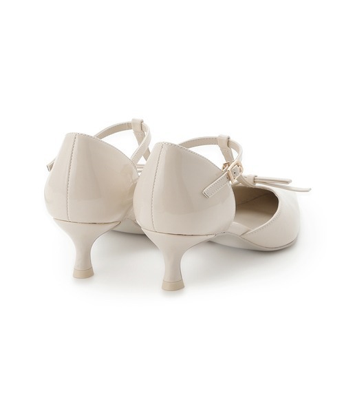 SNIDEL Tストラップリボンパンプス　シューズ SNIDEL（スナイデル）の「Tストラップリボンパンプス（パンプス）」 - WEAR