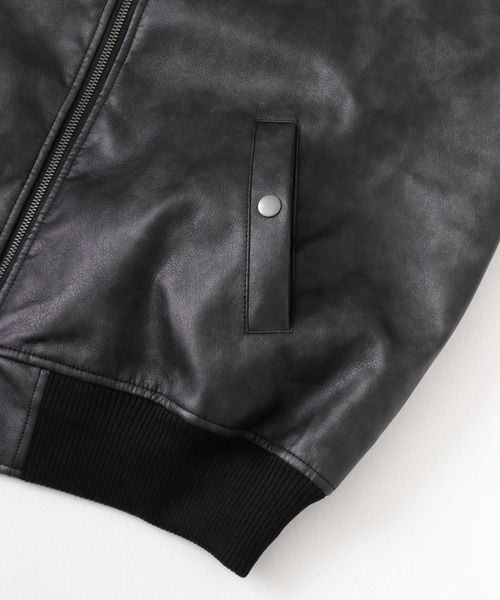 SENSE OF PLACE by URBAN RESEARCH（センスオブプレイスバイアーバンリサーチ）の「ヴィンテージライクMA-1（MA-1・メンズ・ブラック/ブラウン・MEDIUM/LARGE）」の13枚目の写真