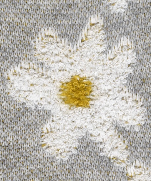 flower（フラワー）の「プレイフルフラワーニット（ニット/セーター・レディース・ミント/ピンク/グレー・FREE）」の16枚目の写真