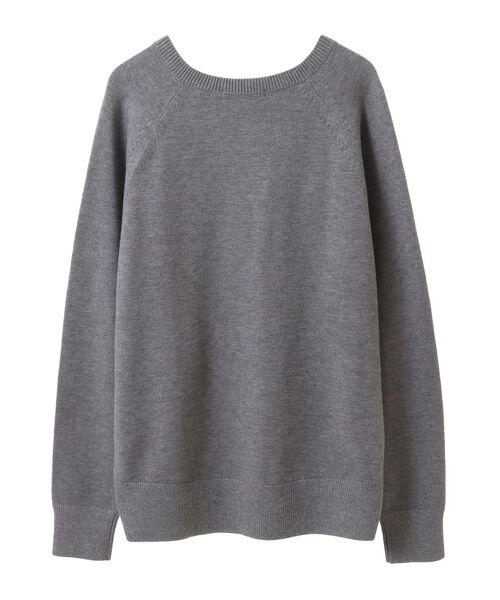 DKNY ラグランニット CORDURAリラックスラグランスリーブニット＜ネイビー＞(S