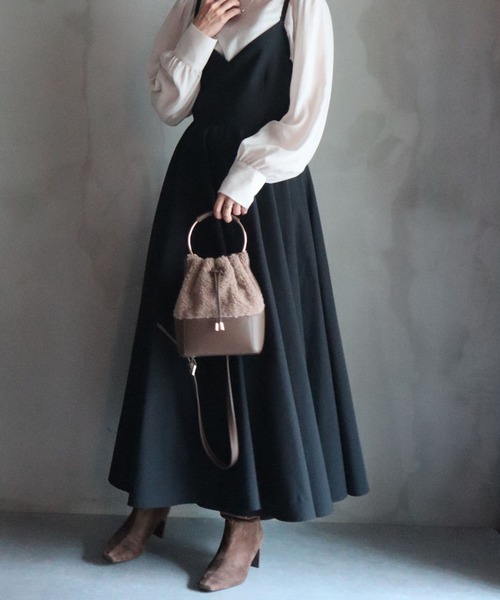 Boa combination bag（ショルダーバッグ）｜mirem（ミレム）