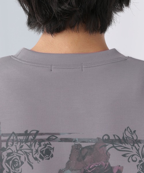 HARE（ハレ）の「アートモチーフバックプリントスウェット(HARE)（スウェット・メンズ・グレー/ブラック/ホワイト/ブルー/ブラック系その他/ホワイト系その他/グリーン・SMALL/MEDIUM）」の21枚目の写真