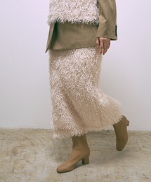【Set Up】Kirakira Feather Skirt