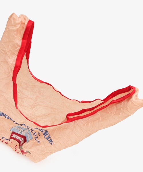 Afternoon Tea(アフタヌーンティー)の「しわ加工エコバッグ/イザベル・ボワノ(エコバッグ/サブバッグ・レディース・ピンク・ONE SIZE)」の3枚目の写真