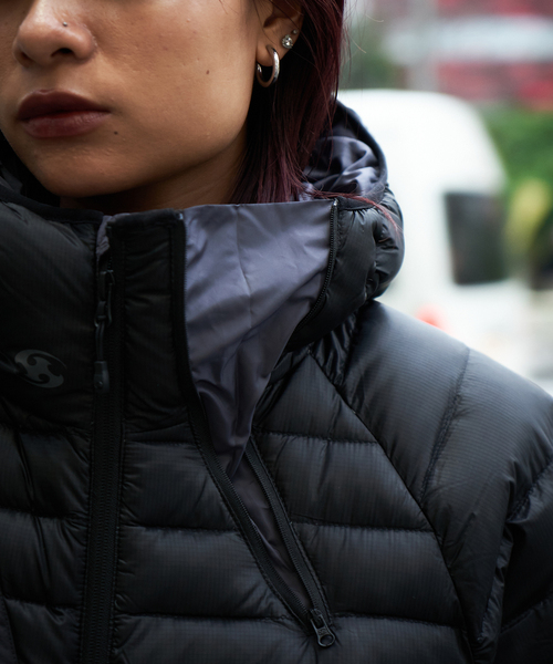 SAN SAN GEAR / サン サン ギア】PANELED PUFFER JACKET（ダウン