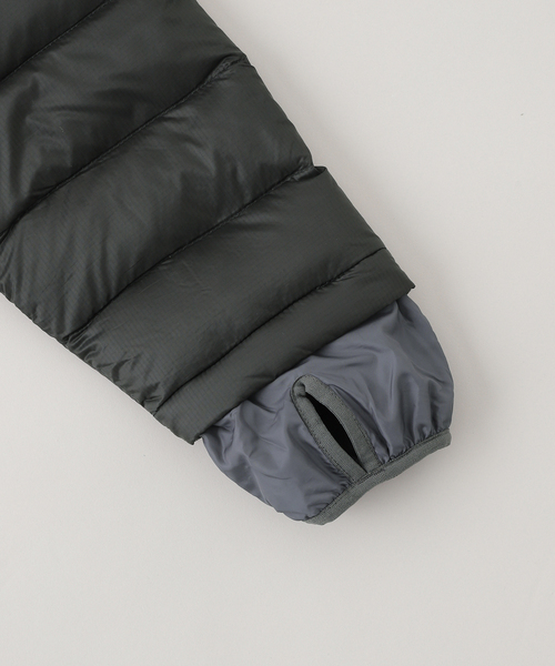 SAN SAN GEAR(サンサンギア)の「【SAN SAN GEAR / サン サン ギア】PANELED PUFFER JACKET(ダウンジャケット/コート・メンズ・ブラック・2/1)」の12枚目の写真