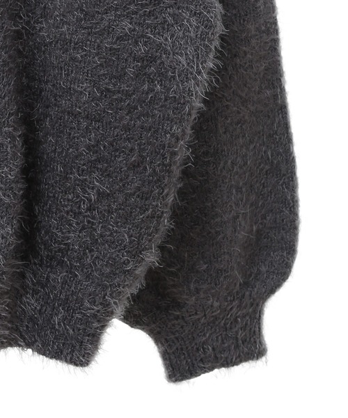 CRAFT STANDARD BOUTIQUE(クラフトスタンダードブティック)の「アニマルシャギーニットプルオーバー/24AW(ニット/セーター・メンズ・アイボリー/ライトピンク/ネイビー/チャコールグレー・FREE)」の13枚目の写真