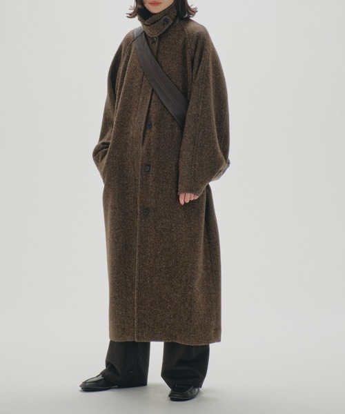 ジャケット・アウター TODAYFUL / Mixwool Raglan Coat TODAYFUL(トゥデイフル)の「TODAYFUL Mixwool Raglan Coat