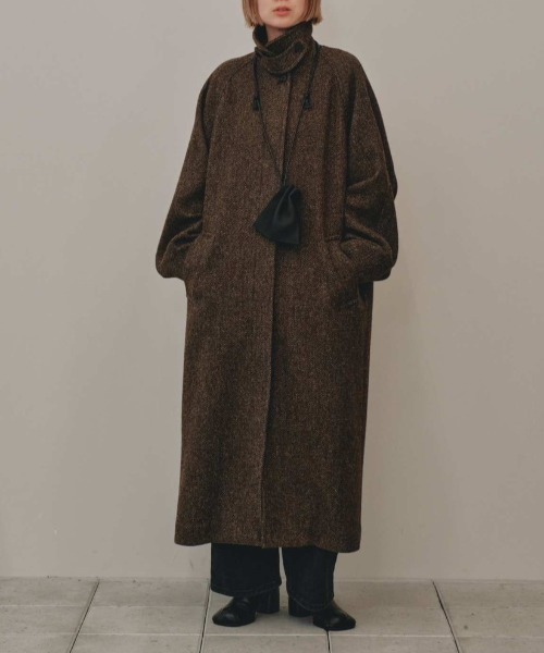 ジャケット・アウター todayful Mixwool Raglan Coat magnet_173003077400.jpg