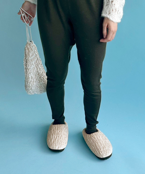 SUBU/スブ】CELOSIA VELVET WHITE（スリッポン）｜SUBU（スブ）の