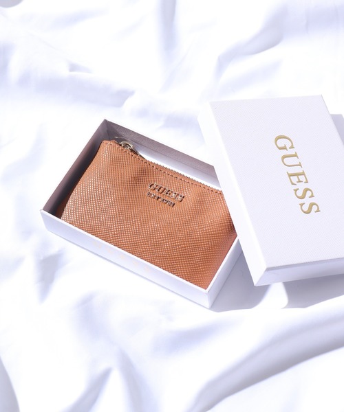 Guess(ゲス)の「GUESS LAUREL SLG ZIP POUCH ウォレット(財布・レディース・ラベンダー/イエロー/グリーン/ホワイト/ピンク/ライトイエロー/スカイブルー/ライトピンク/ブラック/ブラウン・ONE SIZE)」の3枚目の写真