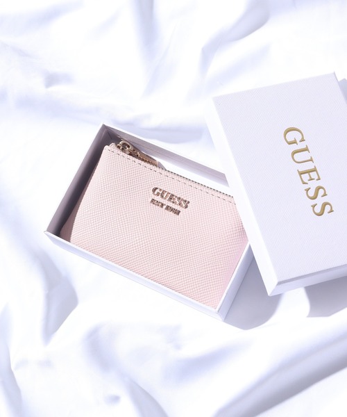 Guess(ゲス)の「GUESS LAUREL SLG ZIP POUCH ウォレット(財布・レディース・ラベンダー/イエロー/グリーン/ホワイト/ピンク/ライトイエロー/スカイブルー/ライトピンク/ブラック/ブラウン・ONE SIZE)」の10枚目の写真