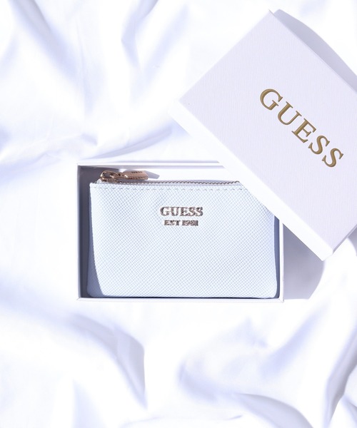 Guess(ゲス)の「GUESS LAUREL SLG ZIP POUCH ウォレット(財布・レディース・ラベンダー/イエロー/グリーン/ホワイト/ピンク/ライトイエロー/スカイブルー/ライトピンク/ブラック/ブラウン・ONE SIZE)」の15枚目の写真