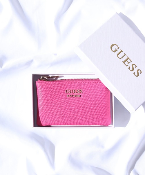 Guess(ゲス)の「GUESS LAUREL SLG ZIP POUCH ウォレット(財布・レディース・ラベンダー/イエロー/グリーン/ホワイト/ピンク/ライトイエロー/スカイブルー/ライトピンク/ブラック/ブラウン・ONE SIZE)」の19枚目の写真