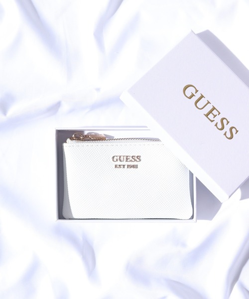 Guess(ゲス)の「GUESS LAUREL SLG ZIP POUCH ウォレット(財布・レディース・ラベンダー/イエロー/グリーン/ホワイト/ピンク/ライトイエロー/スカイブルー/ライトピンク/ブラック/ブラウン・ONE SIZE)」の11枚目の写真