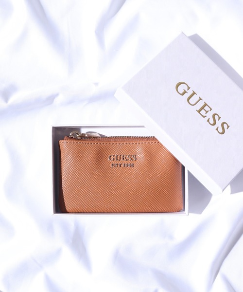 Guess(ゲス)の「GUESS LAUREL SLG ZIP POUCH ウォレット(財布・レディース・ラベンダー/イエロー/グリーン/ホワイト/ピンク/ライトイエロー/スカイブルー/ライトピンク/ブラック/ブラウン・ONE SIZE)」の13枚目の写真