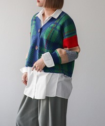 Cepica | 【WEB先行予約】MIX柄ニットカーディガン(カーディガン/ボレロ)