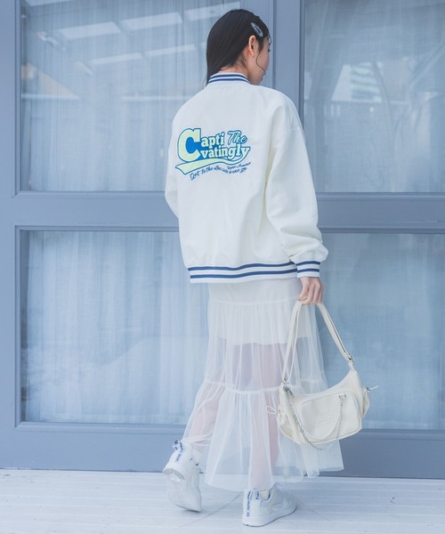 repipi armario(レピピ アルマリオ)の「チュールティアードロングスカート(スカート・キッズ・アイボリー/チェック/ブラック・LARGE/MEDIUM/SMALL)」の15枚目の写真