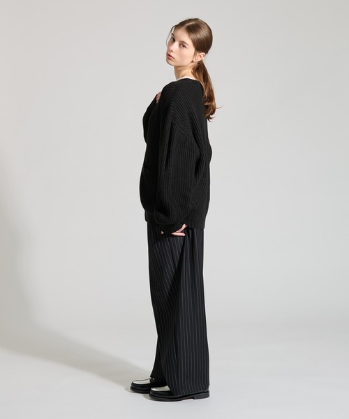 WETTEMPT（ウィテンプト）の「HENRY NECK RIB KNIT /ヘンリー