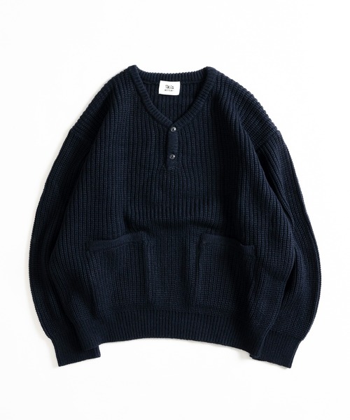 ニット セーター henry neck rib knit レディース HENRY NECK RIB KNIT /ヘンリーネックリブニット（ニット