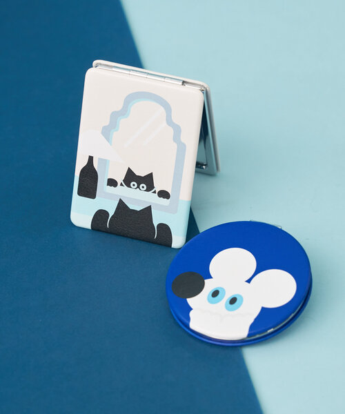 BIRTHDAY BAR（バースデイバー）の「umao×BIRTHDAY BAR　コンパクトミラー（ボディケア/ボディクリーム・レディース・ブルー系その他/ブルー・0）」の3枚目の写真