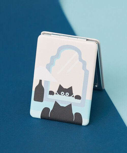 BIRTHDAY BAR（バースデイバー）の「umao×BIRTHDAY BAR　コンパクトミラー（ボディケア/ボディクリーム・レディース・ブルー系その他/ブルー・0）」の7枚目の写真