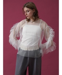 FRILL TULLE TOPS