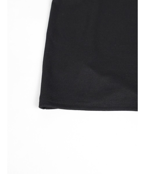 :ETHROF（イーサオブ）の「FRILL TULLE TOPS（シャツ/ブラウス・レディース・オフホワイト/ブラック・MEDIUM）」の5枚目の写真