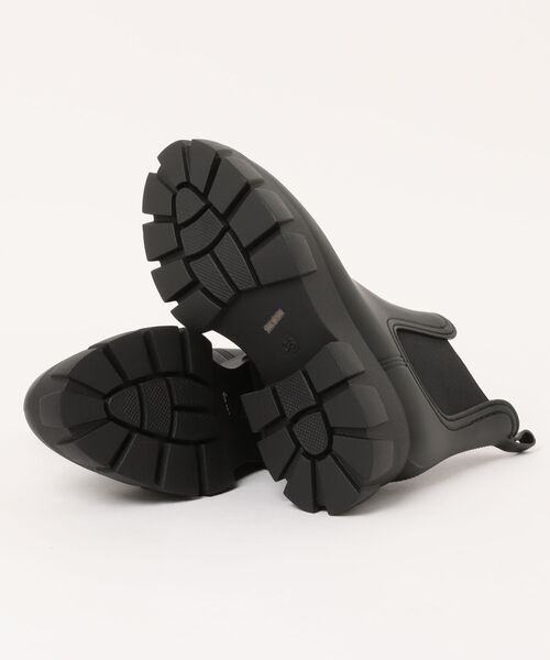 Noubel Voug Relax(ヌーベルヴォーグリラックス)の「防水 晴雨兼用 サイドゴア ショート レインブーツ(レインシューズ・レディース・カーキ/ブラック/ベージュ・38/40/39/37/36)」の16枚目の写真