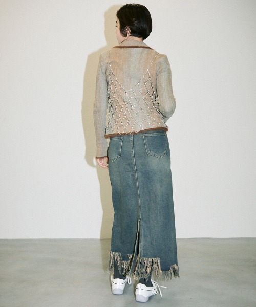 Clum(クルム)の「pearl beads croped bustier / パールビーズクロップドビスチェ(その他トップス・レディース・シルバー/ブラック/その他2/その他1・FREE)」の7枚目の写真