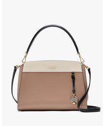 kate spade new york（ケイトスペード ニューヨーク）の「マディソン カラーブロック ミディアム トップ ハンドル サッチェル（ハンドバッグ・メンズ）」