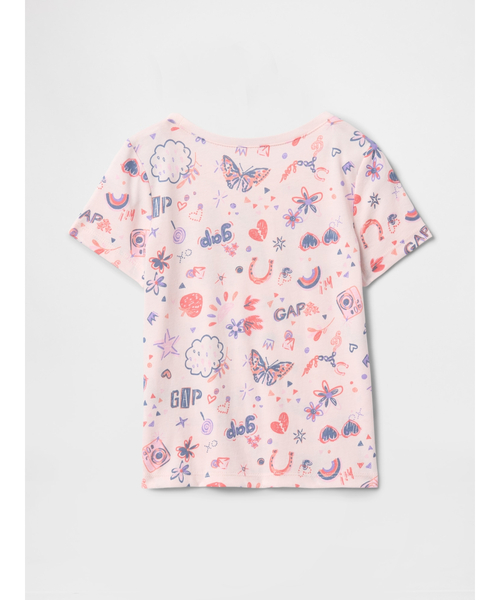 GAP(ギャップ)の「babyGap グラフィックTシャツ(Tシャツ/カットソー・キッズ・アイボリー/ピンク・95cm/90cm/105cm/110cm/100cm/80cm)」の4枚目の写真