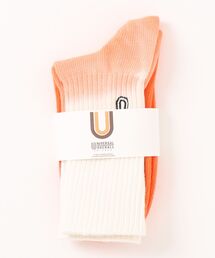 UNIVERSAL OVERALL（ユニバーサルオーバーオール）の「Gradation RIB CREW / グラデーション リブ ソックス（ソックス/靴下）」